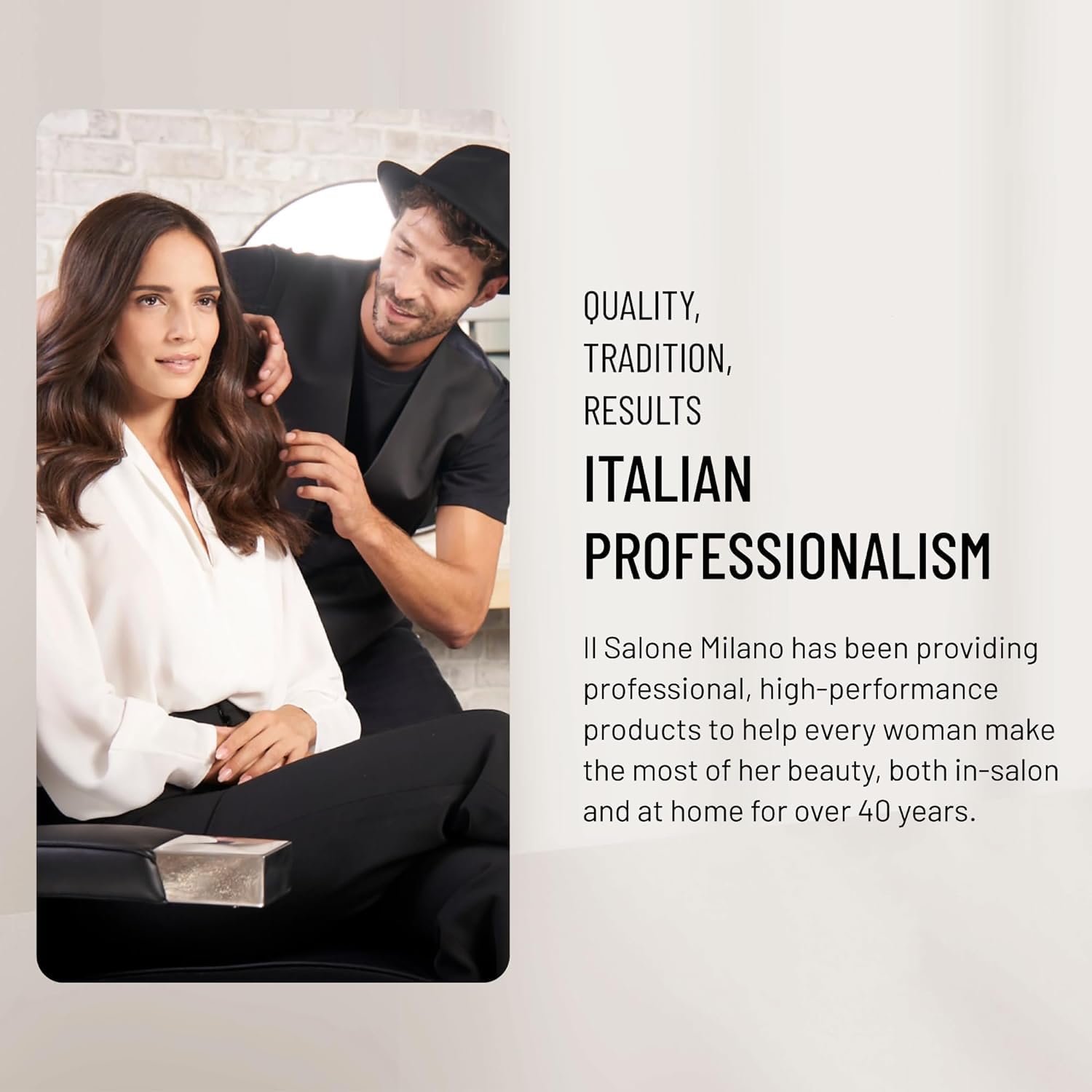 Il Salone Milano rice extract detail emphasizing moisture-retaining benefit