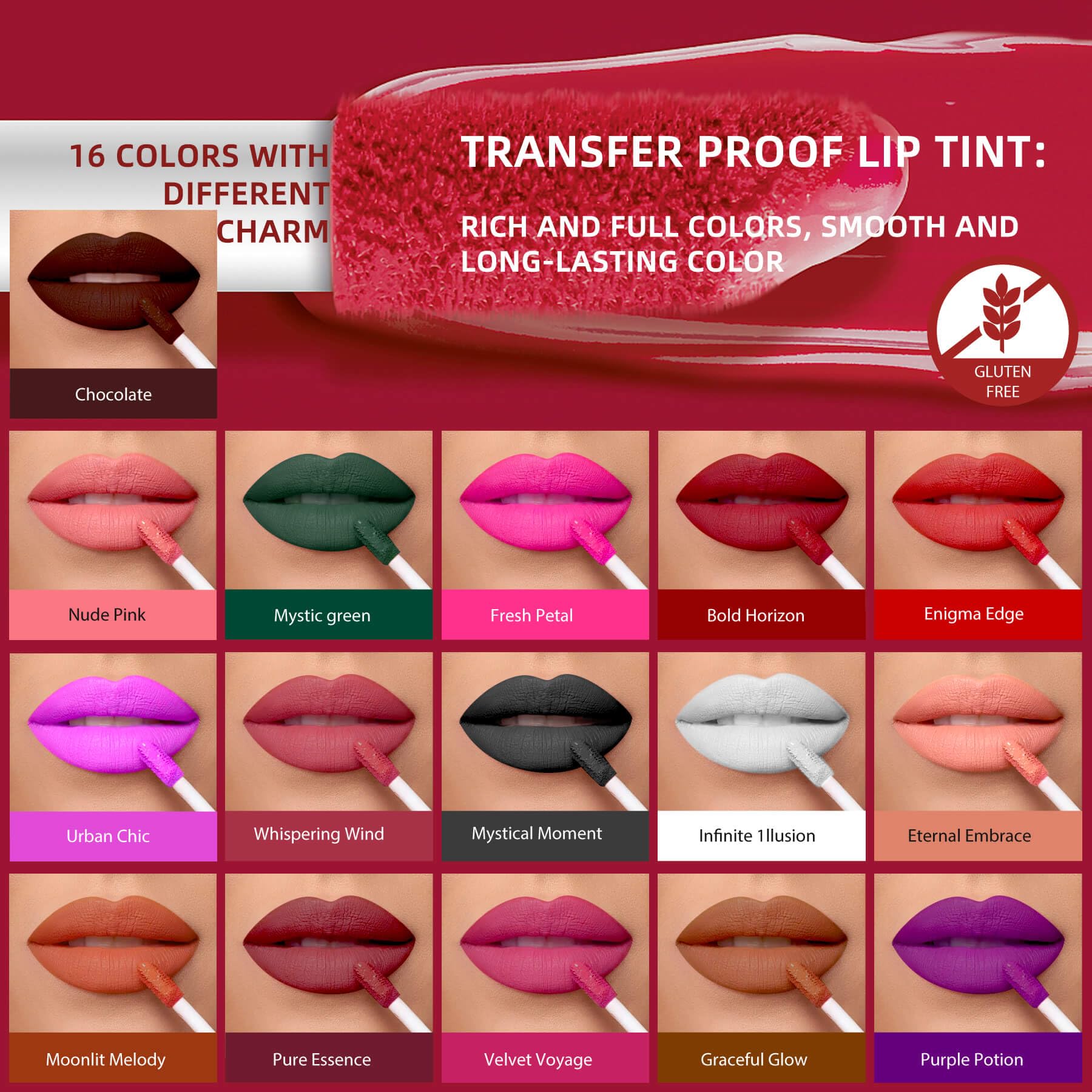 ilembane texture droplet highlighting smooth matte formula and quick-dry finish benefit comfortable wear
