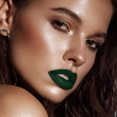 ilembane arm swatches displaying Mystic Green payoff and color intensity