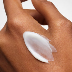 ILIA ingredient label highlighting colloidal oatmeal and ceramide complex for calming