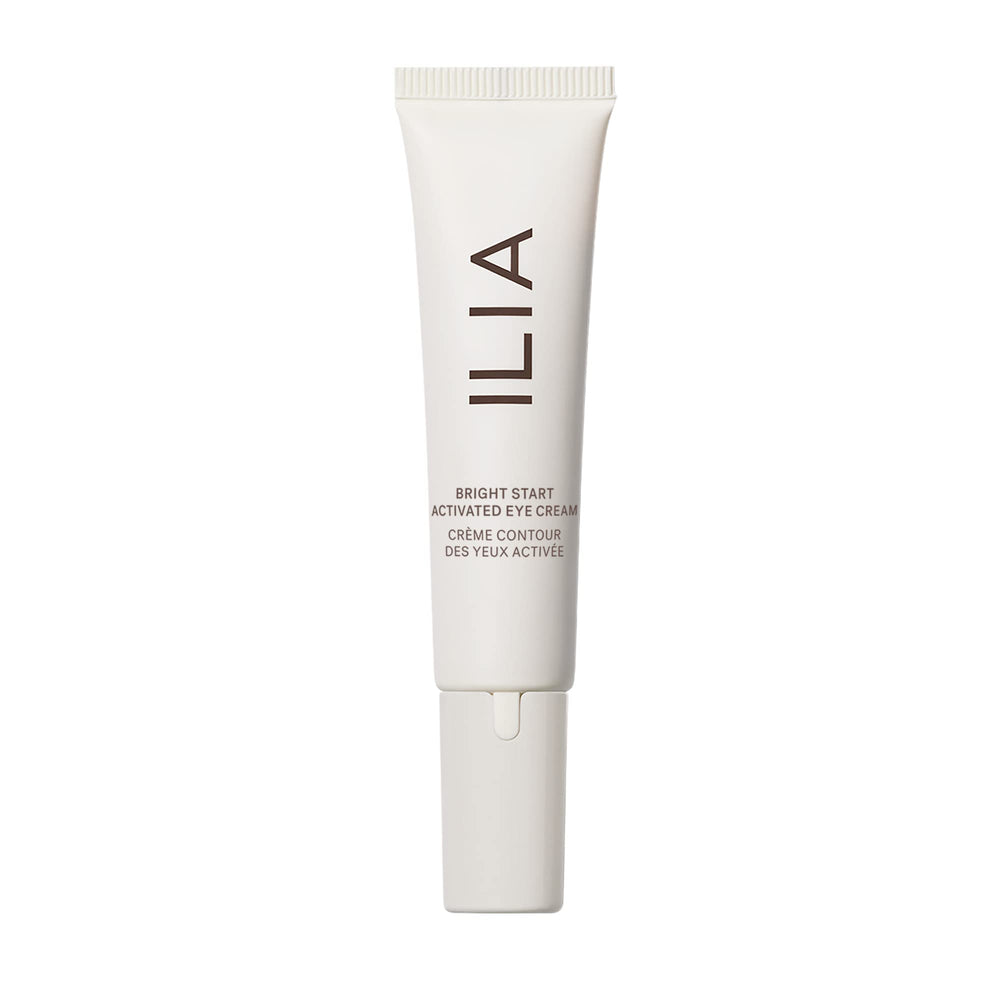 ILIA ceramic applicator close-up demonstrating cooling, comfortable massage benefit