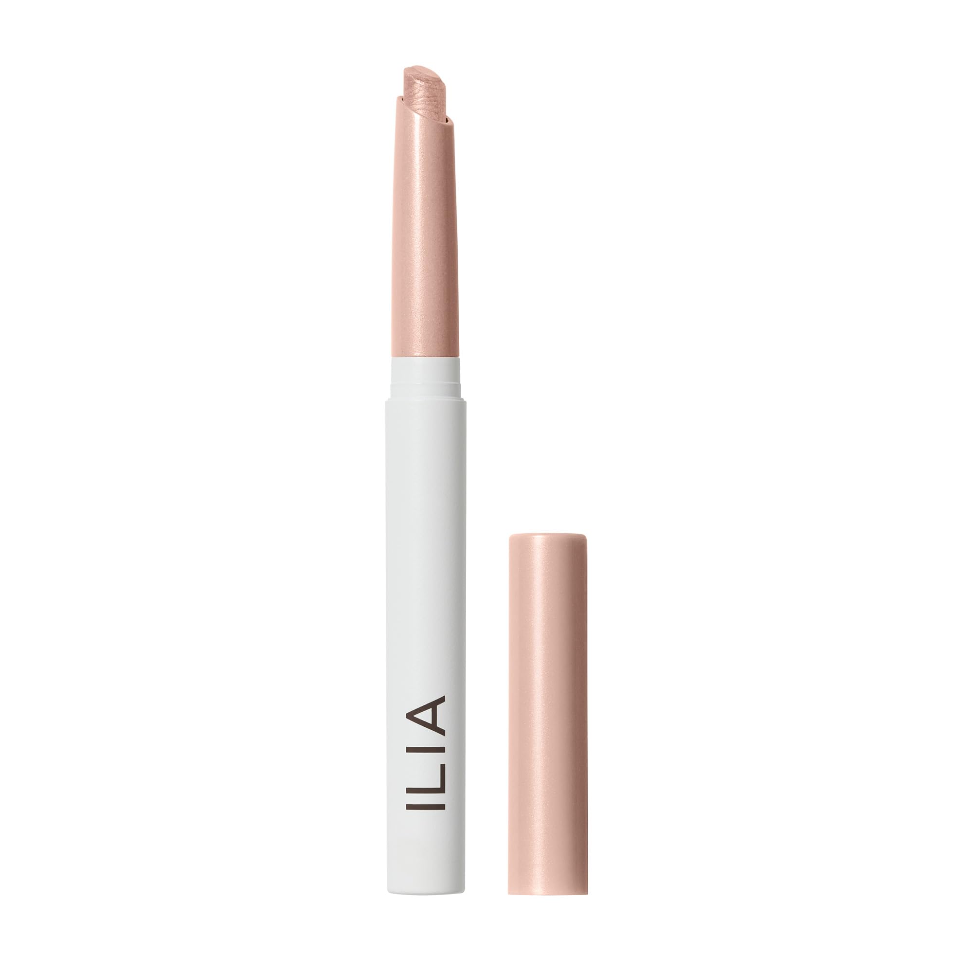 ILIA Eye Stylus front view showing beam shade and packaging benefits