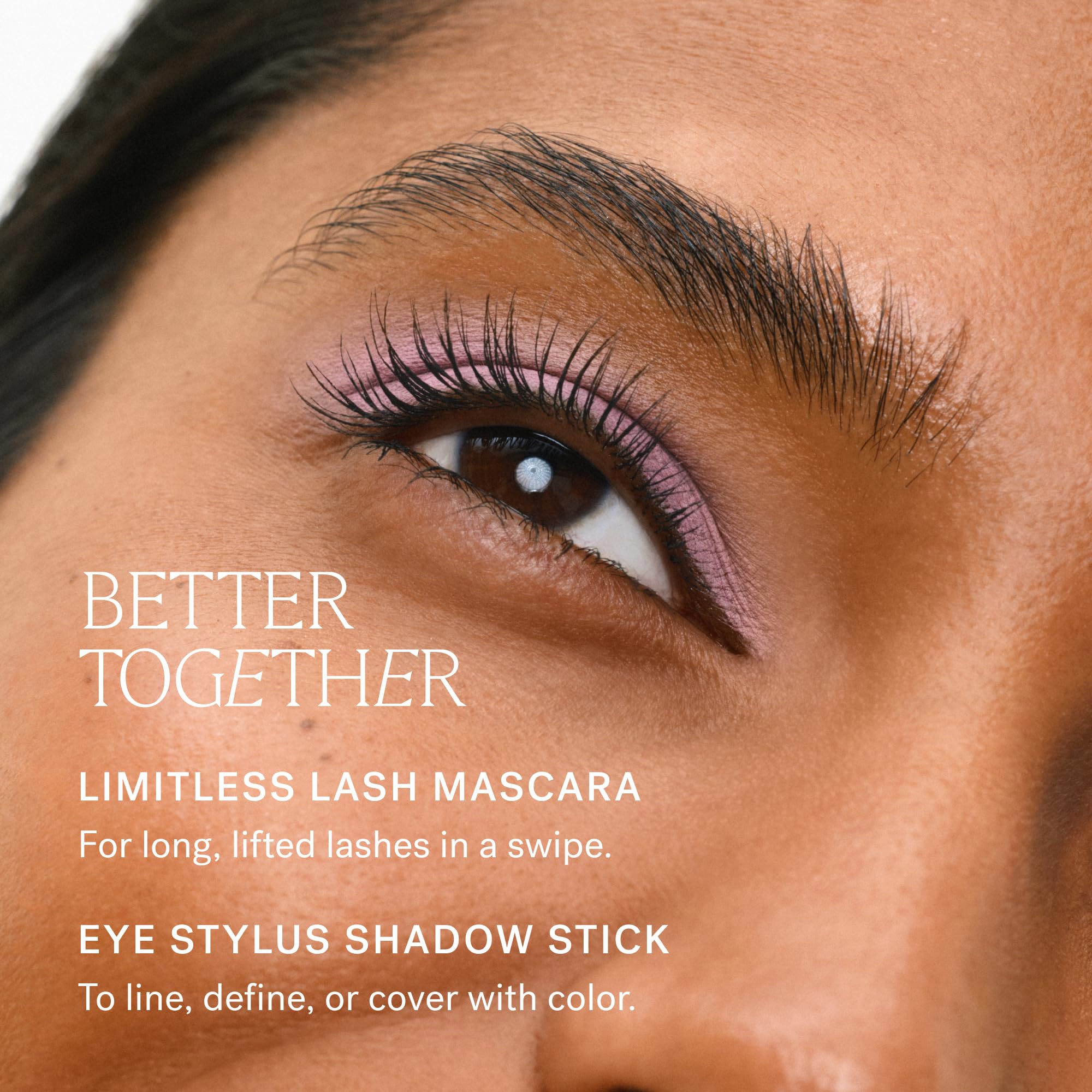 ILIA Eye Stylus ingredients label close-up highlighting grape extract and clean formula