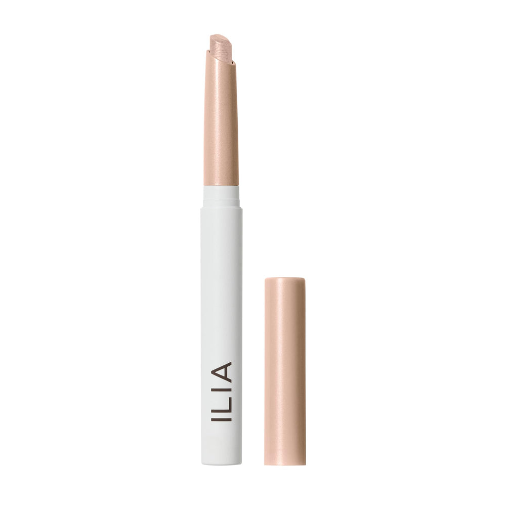 ILIA eye stylus front packaging showing compact travel-ready design and convenience