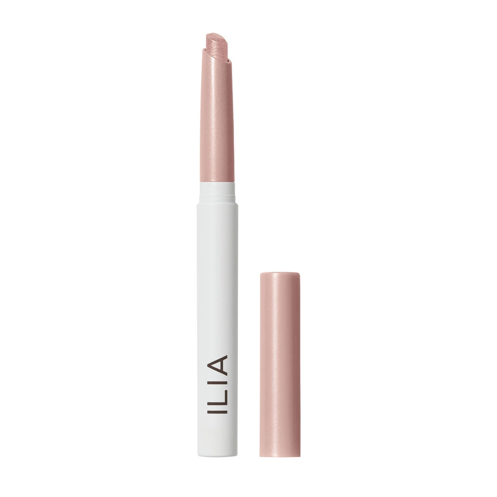 ILIA eye stylus front closed showing sleek stick and portable design benefit