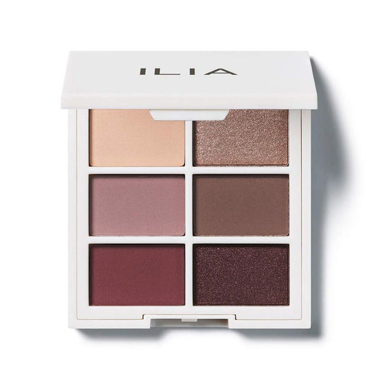 ILIA palette front compact showing slim recyclable design and clean finish