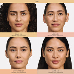ILIA texture serum drop on fingertip, hydrating formula benefit