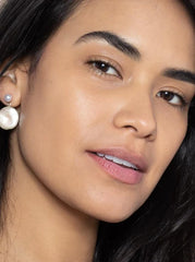 ILIA on-model in natural light showing dewy coverage and skin-like effect