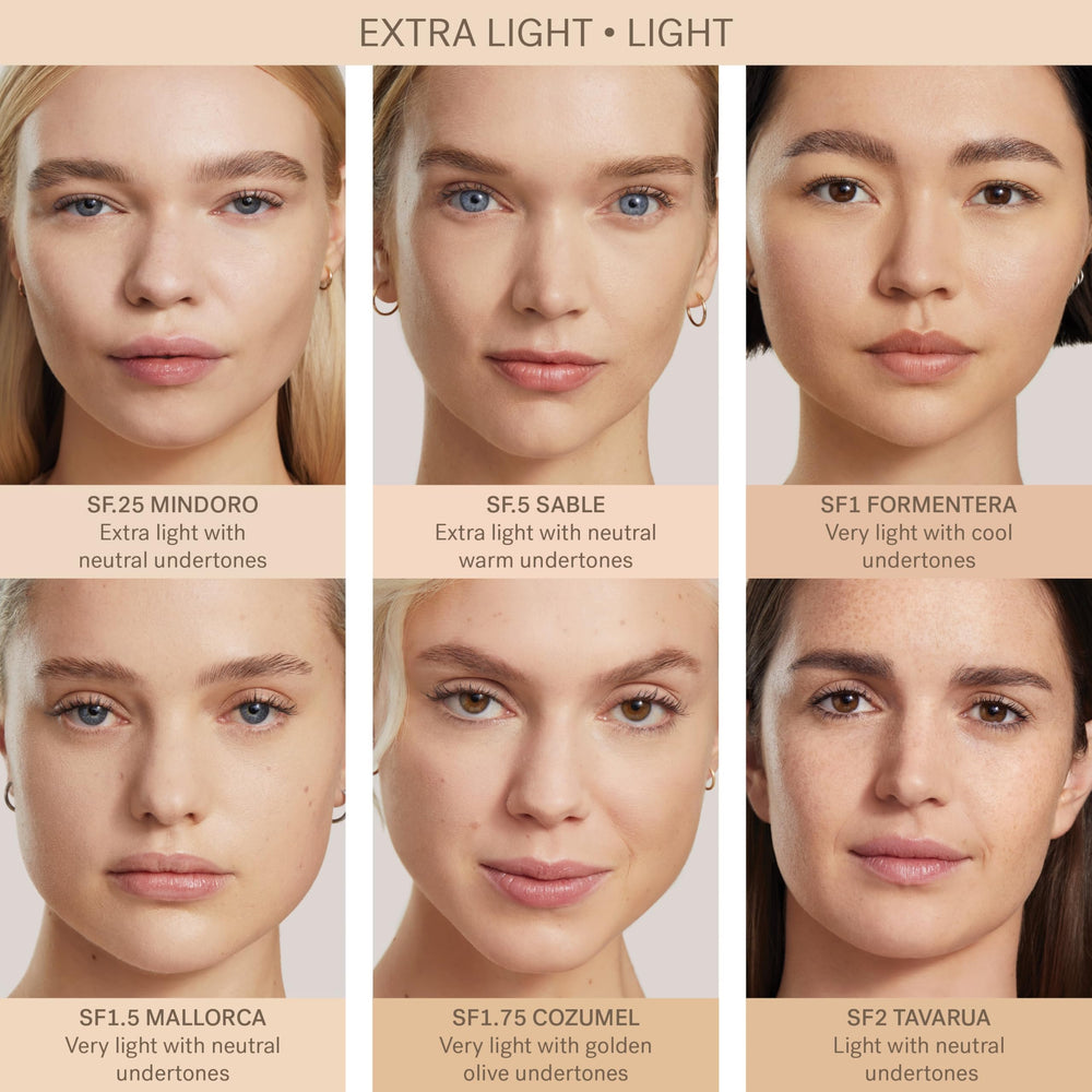 Applying ILIA with fingertips for seamless blending and skin-like coverage