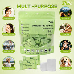ILLIDI tablet beside wallet to show scale and space-saving benefit
