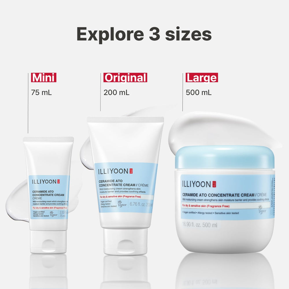 Illiyoon used on baby’s skin demonstrating mild soothing benefit