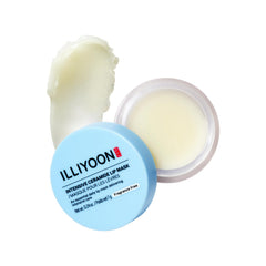 Illiyoon lip mask front jar showing clean packaging and barrier repair benefit