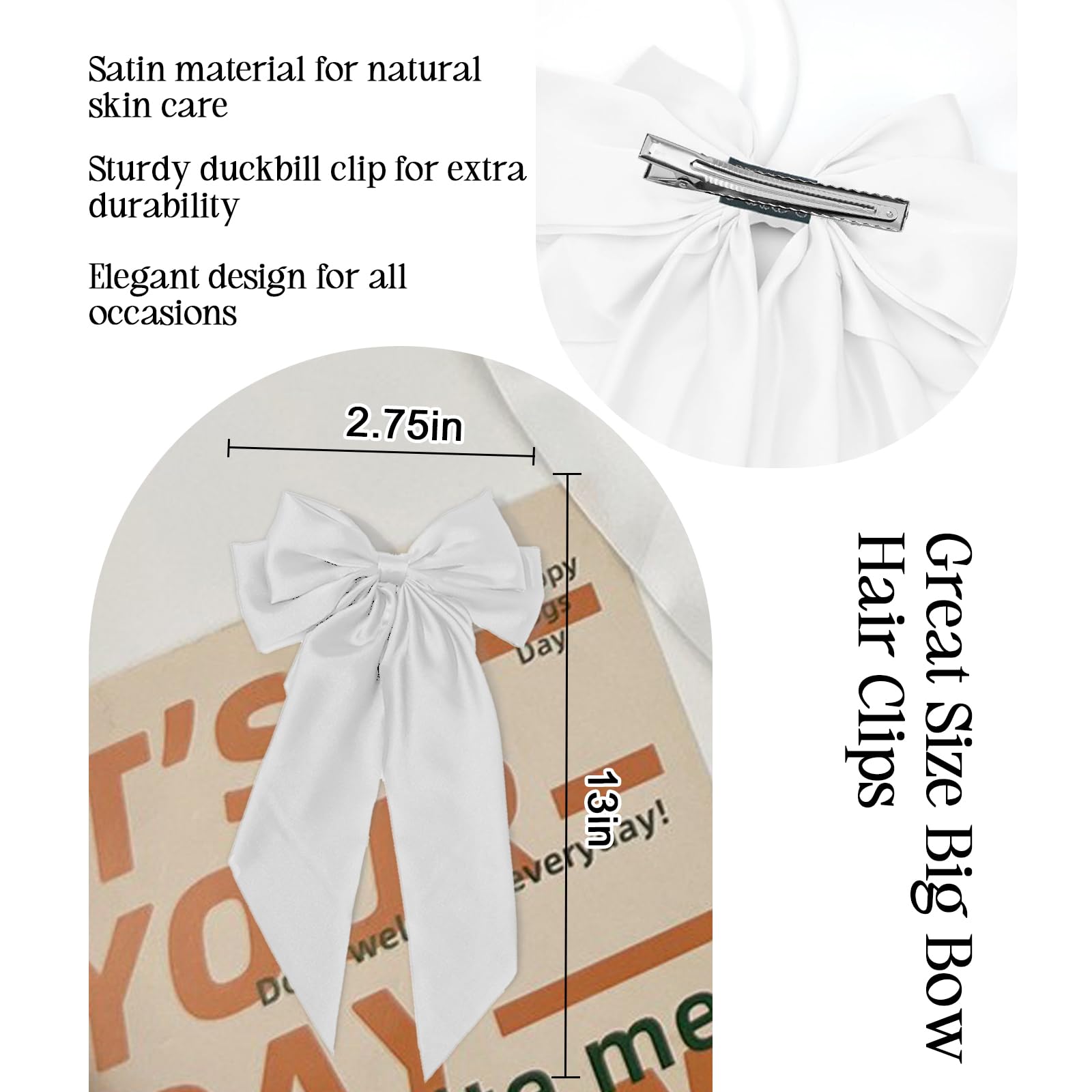 illpta bow on bun showing polished finish for events and dates
