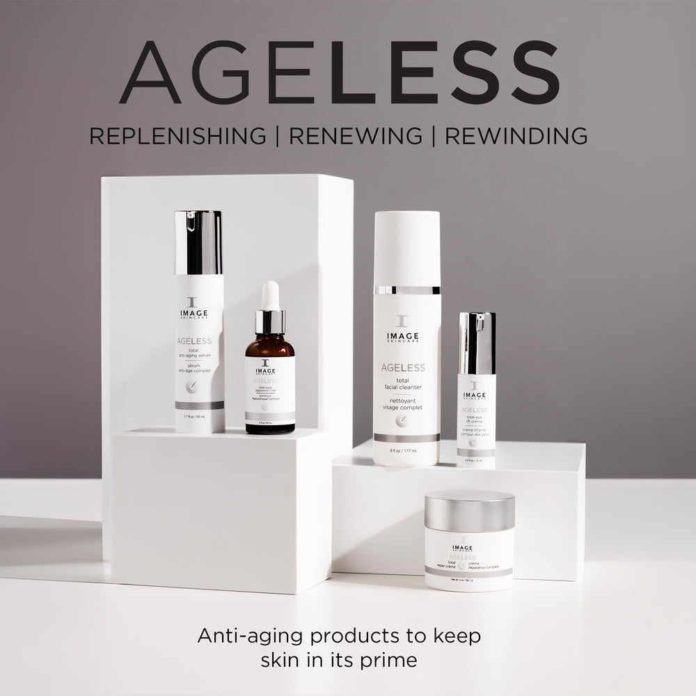 IMAGE Skincare cleanser staged in bathroom to show morning routine
