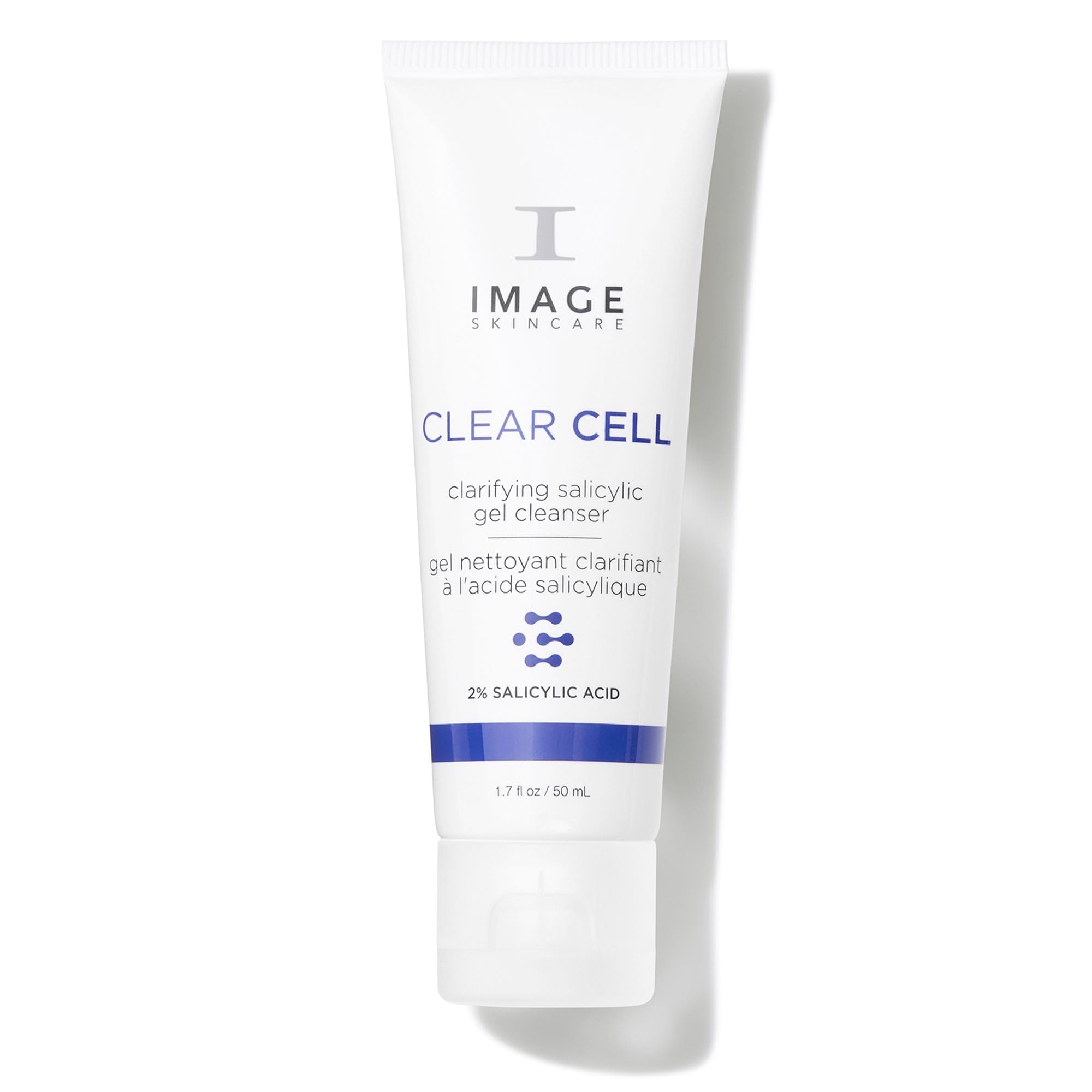 IMAGE Skincare front packaging showing cleanser bottle and benefits