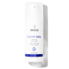 IMAGE Skincare front packaging showing clear cell lotion benefits