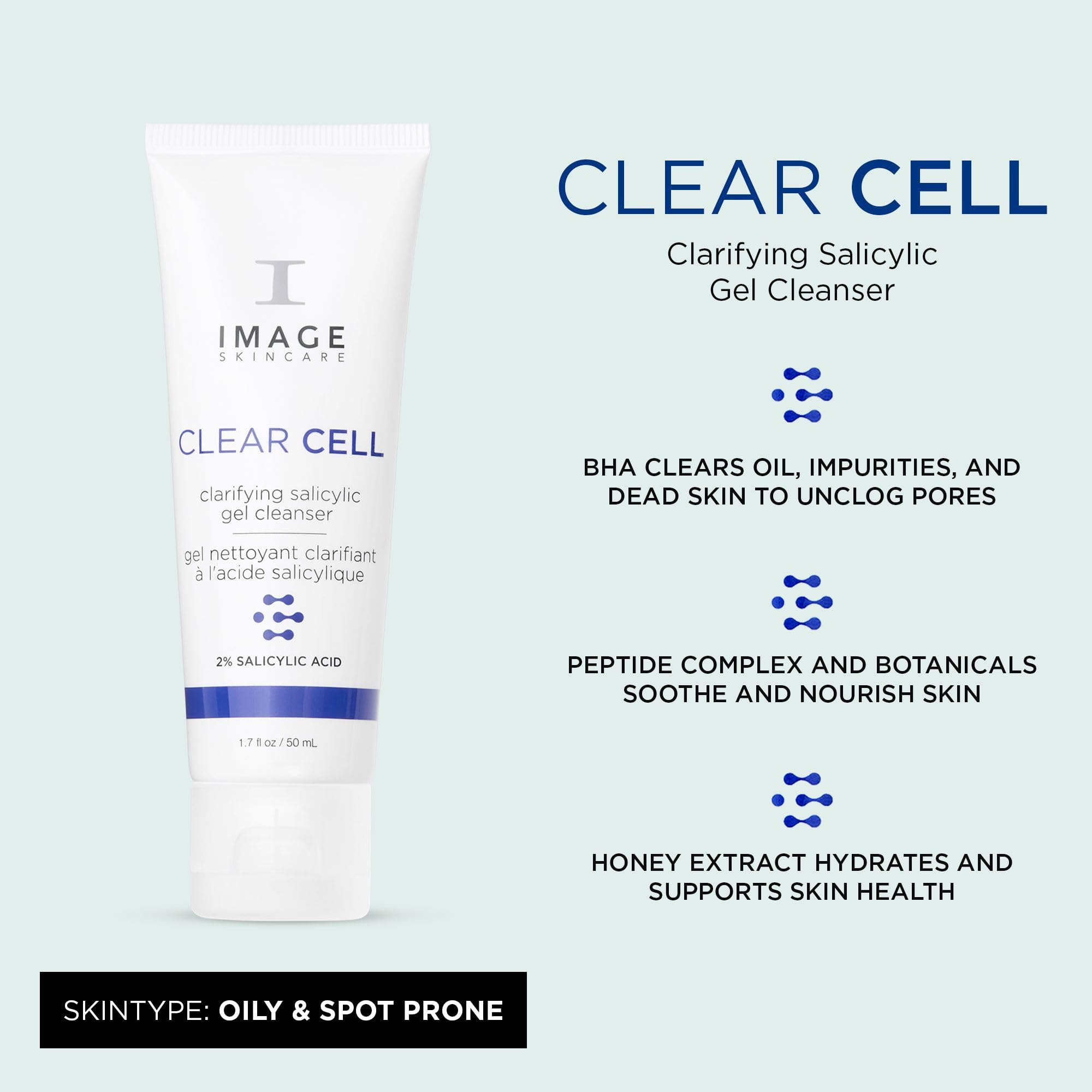 IMAGE Skincare pump detail highlighting easy-dispense design benefit