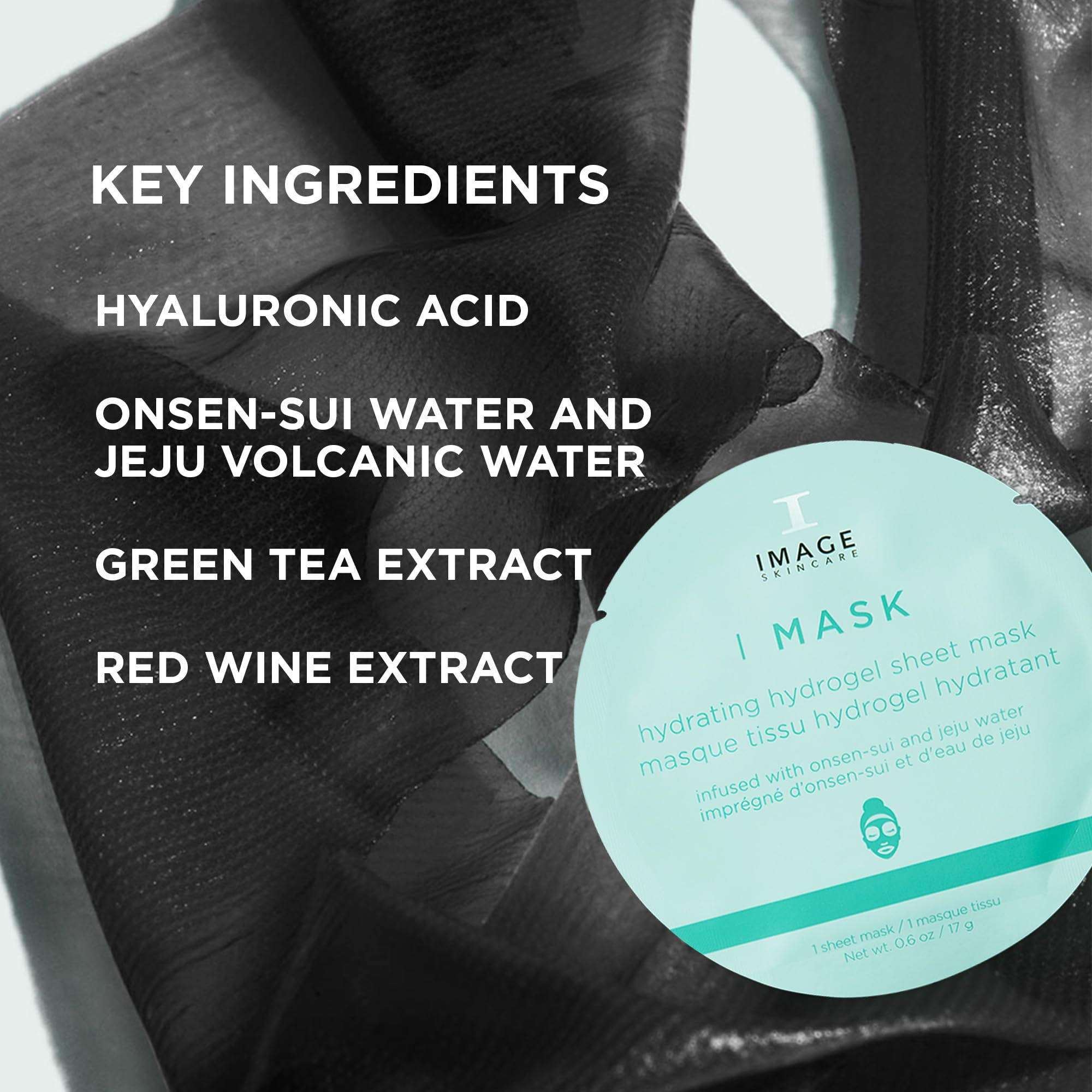 IMAGE Skincare mask serum droplet highlighting concentrated hydrating formula