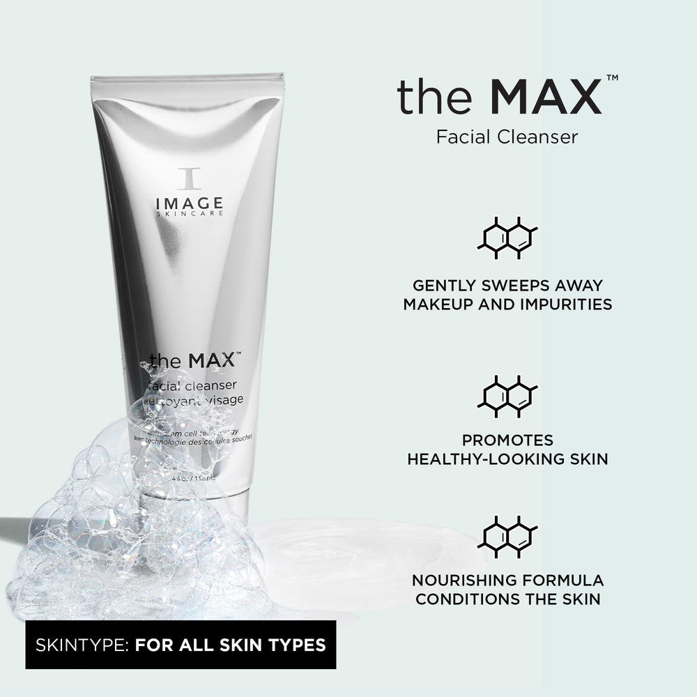 IMAGE Skincare pump dispensing creamy cleanser for gentle makeup removal