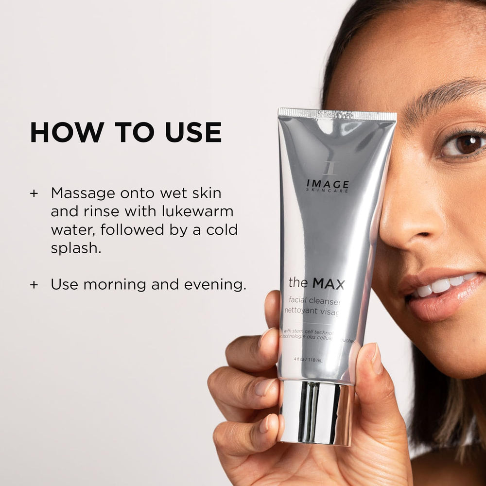 IMAGE Skincare creamy texture on hand demonstrating nourishing glide benefit