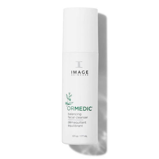 IMAGE Skincare ORMEDIC front packaging showing bottle and branding for clean routine