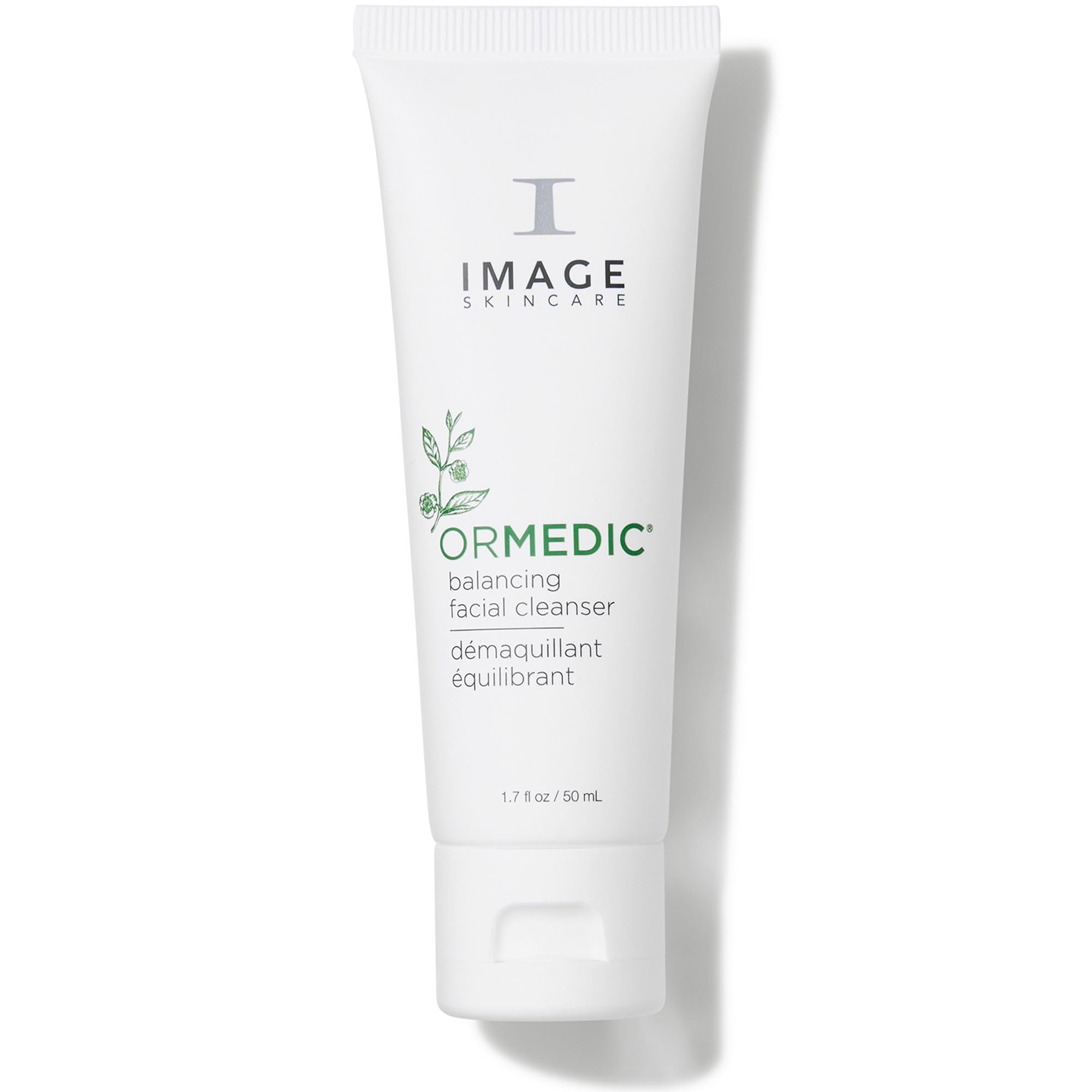 IMAGE Skincare ORMEDIC front tube showing compact travel-friendly design and clarity