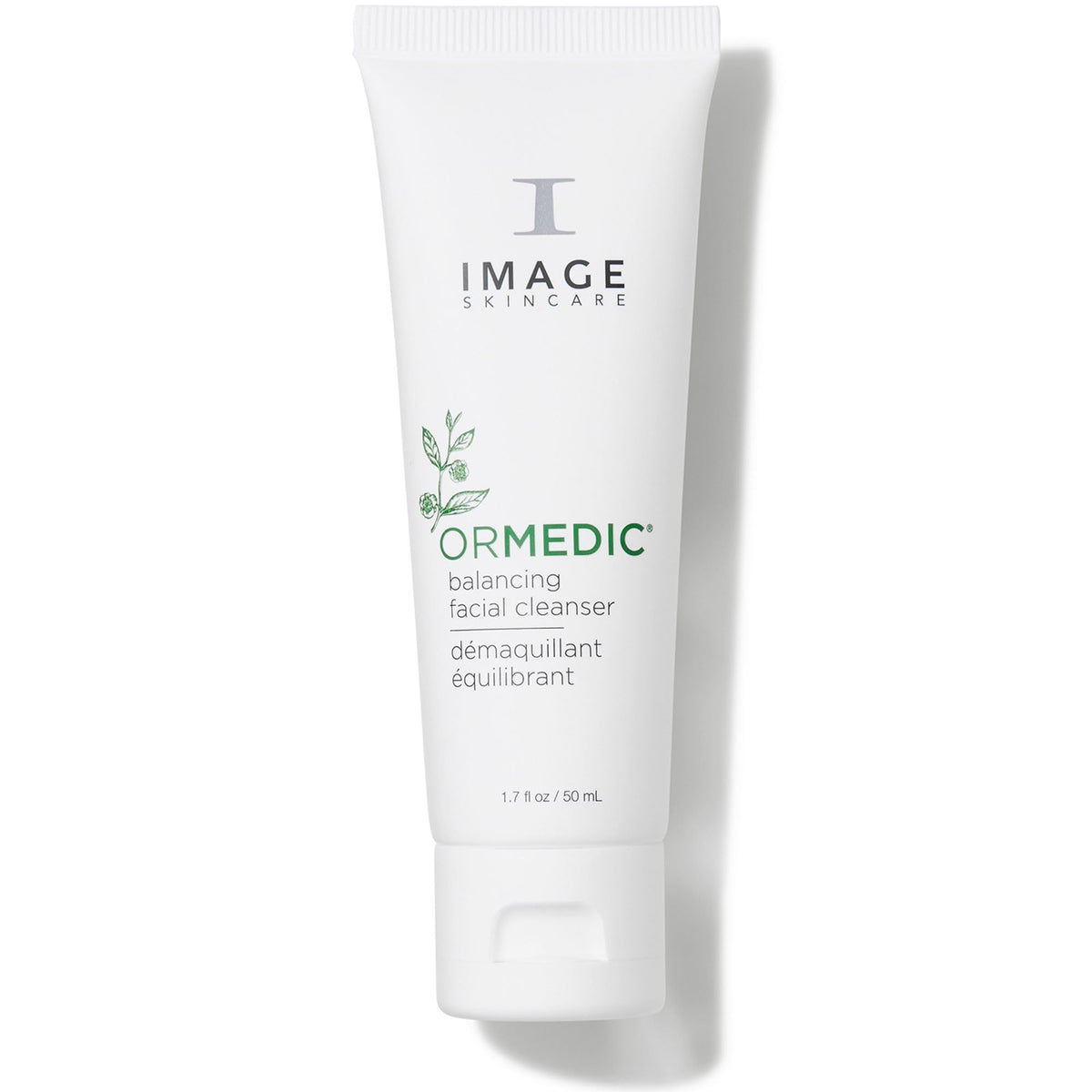 IMAGE Skincare ORMEDIC front tube showing compact travel-friendly design and clarity