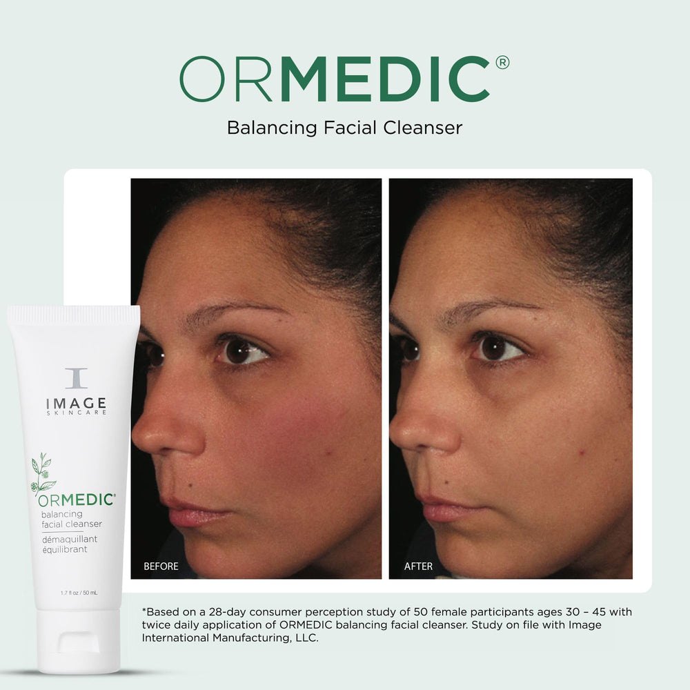 IMAGE Skincare ORMEDIC with aloe vera highlighting soothing botanical benefit