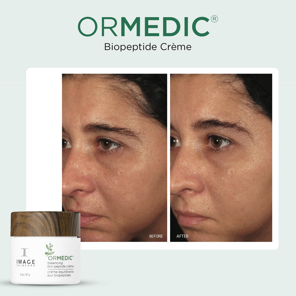 IMAGE Skincare ORMEDIC shea and mango butter ingredients showing nourishing benefit