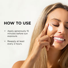 IMAGE Skincare ingredients label highlighting zinc oxide and UV filters benefit