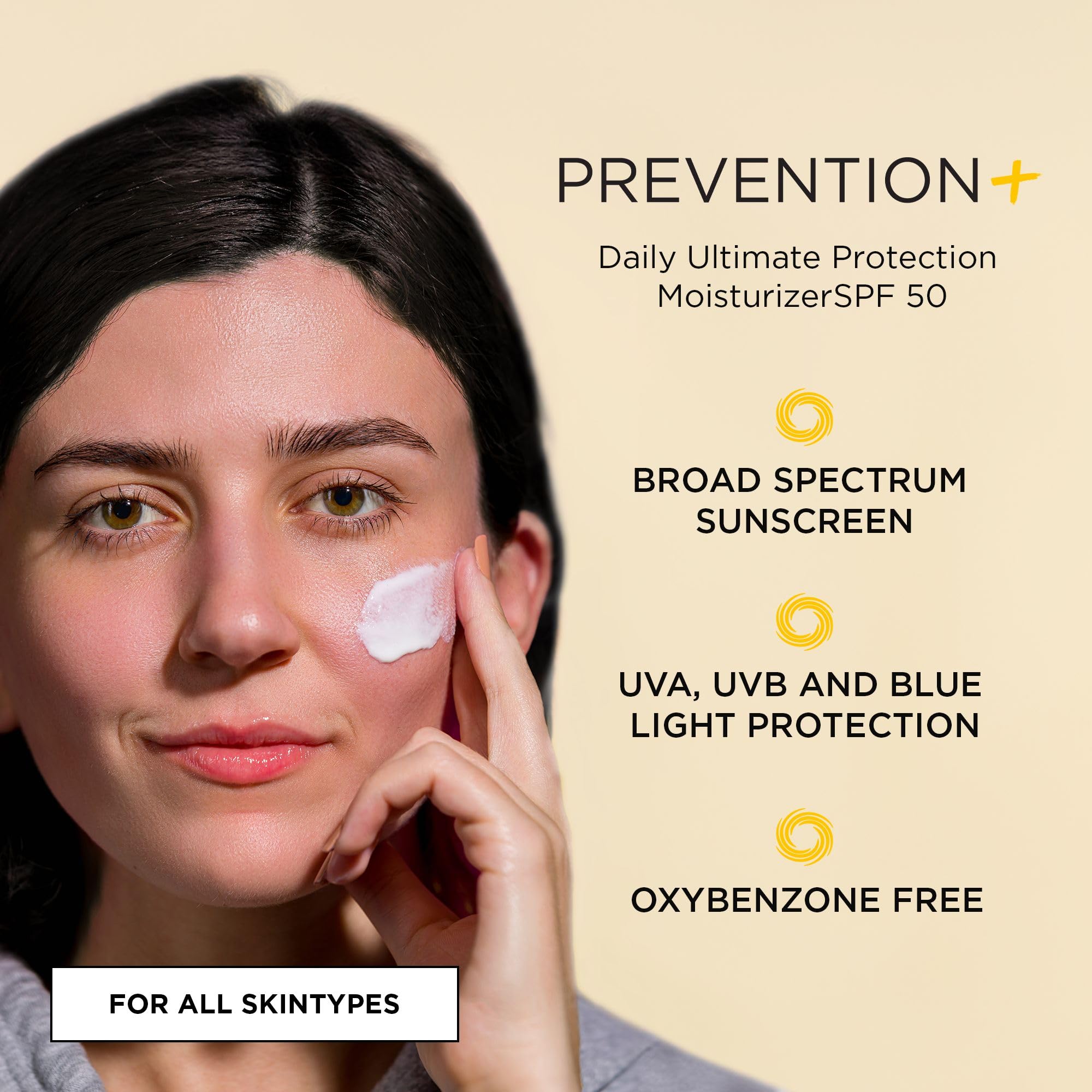 IMAGE Skincare pump and cap close-up illustrating easy dispensing benefit