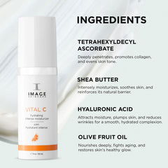 IMAGE Skincare held in hand showing 1.7 fl oz size for travel convenience