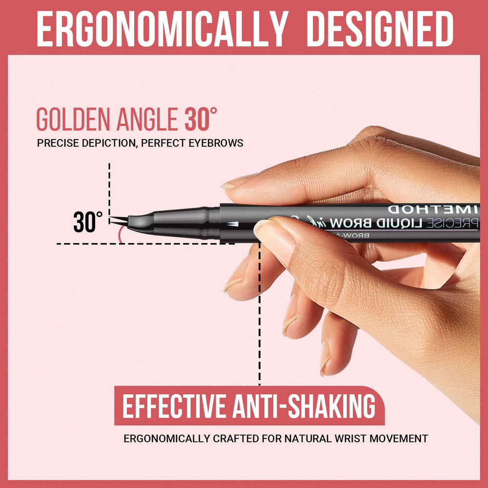iMethod dual-ended detail showing micro-fork tip and brush for precise shaping benefit versatility