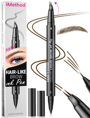 iMethod curved eyebrow pen front packaging showing product and shade