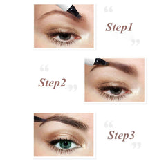 iMethod pen texture stroke demo illustrating natural-looking brow lines and blendability