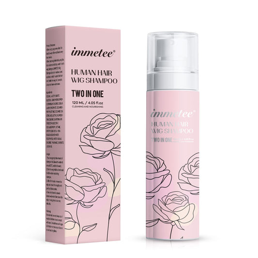 immetee front packaging showing bottle and clear 2-in-1 benefit