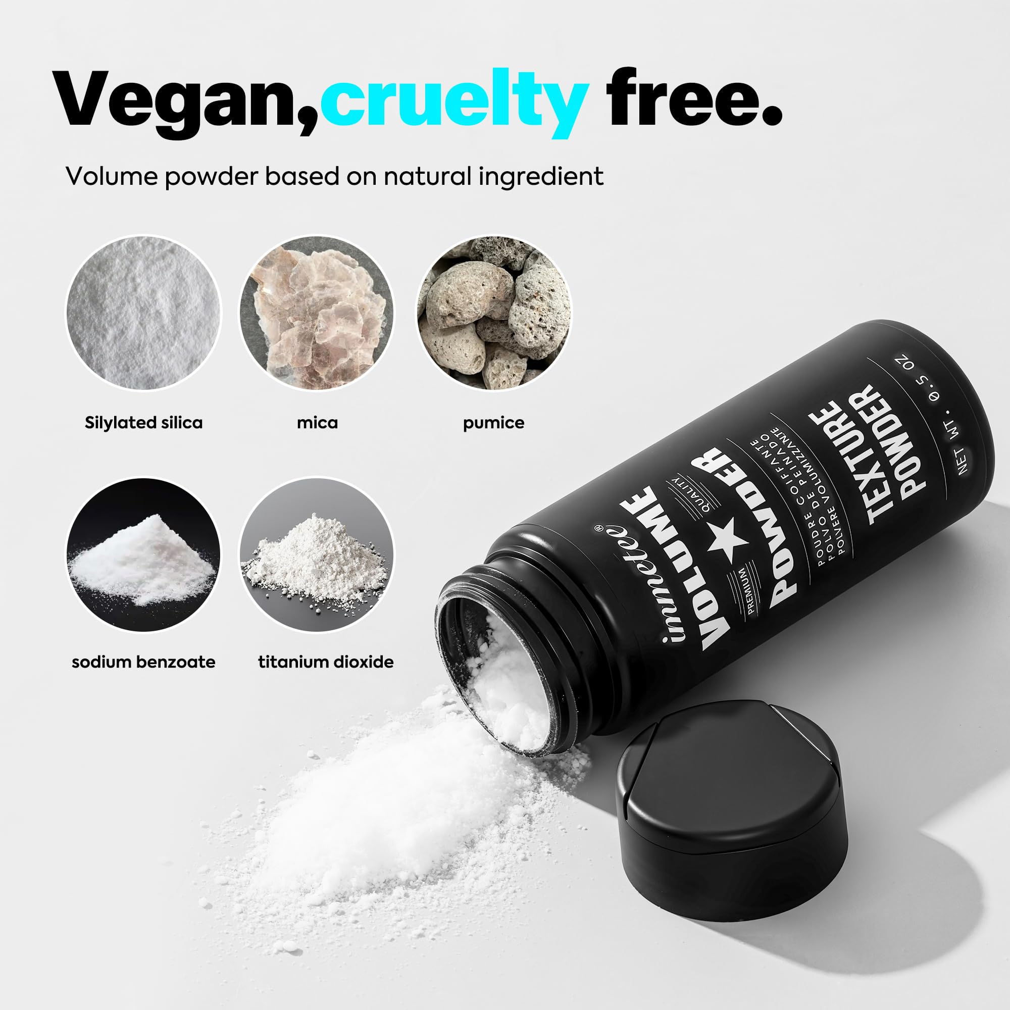 immetee product label with ingredients and vegan icons confirming ethical choice