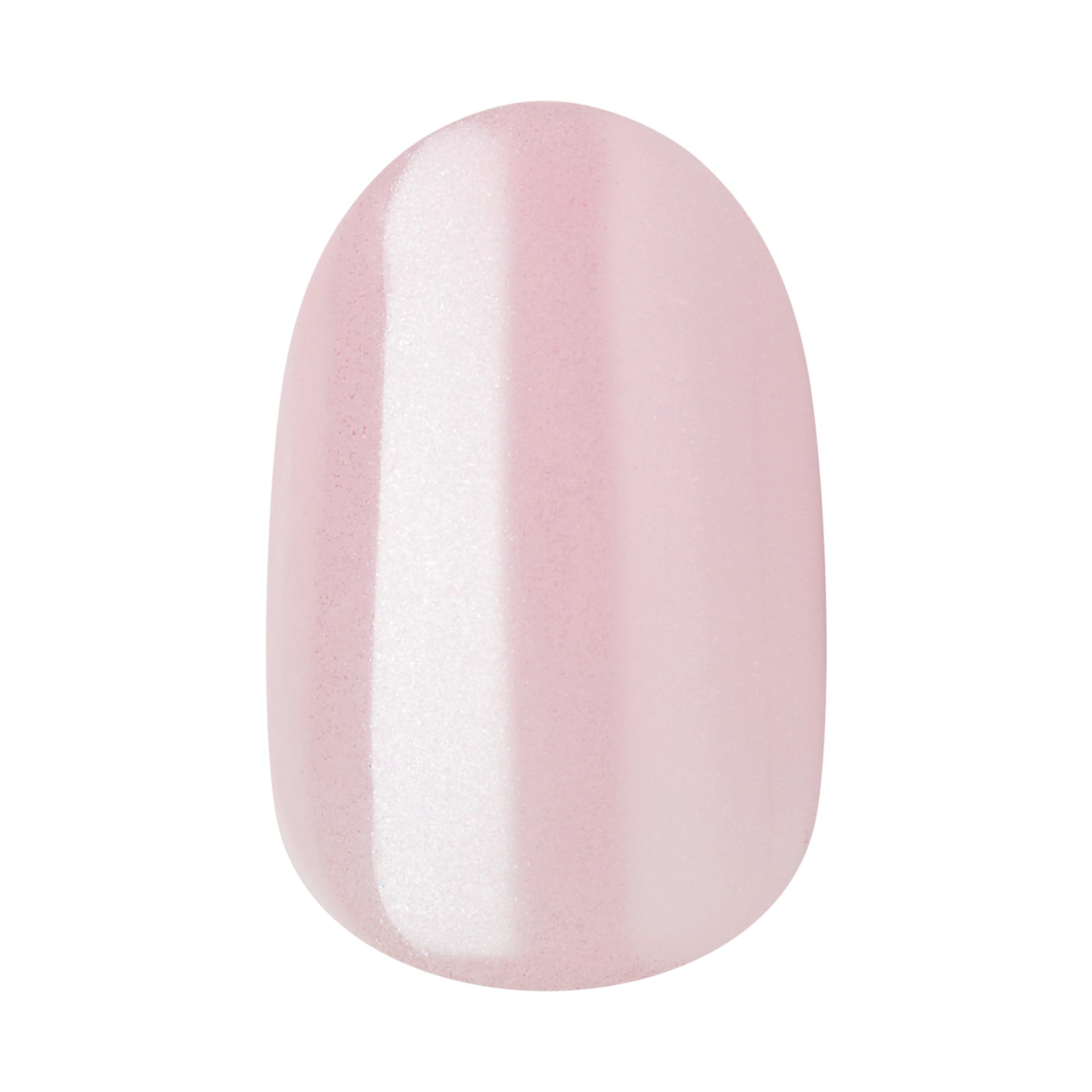 imPRESS nails on hand in lifestyle shot showing romantic pink finish