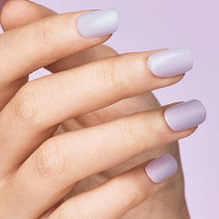 imPRESS hand pressing a nail on to demonstrate simple press-on application and time savings