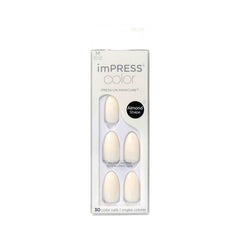imPRESS front packaging showing Ballroom short square nails and kit contents for quick application