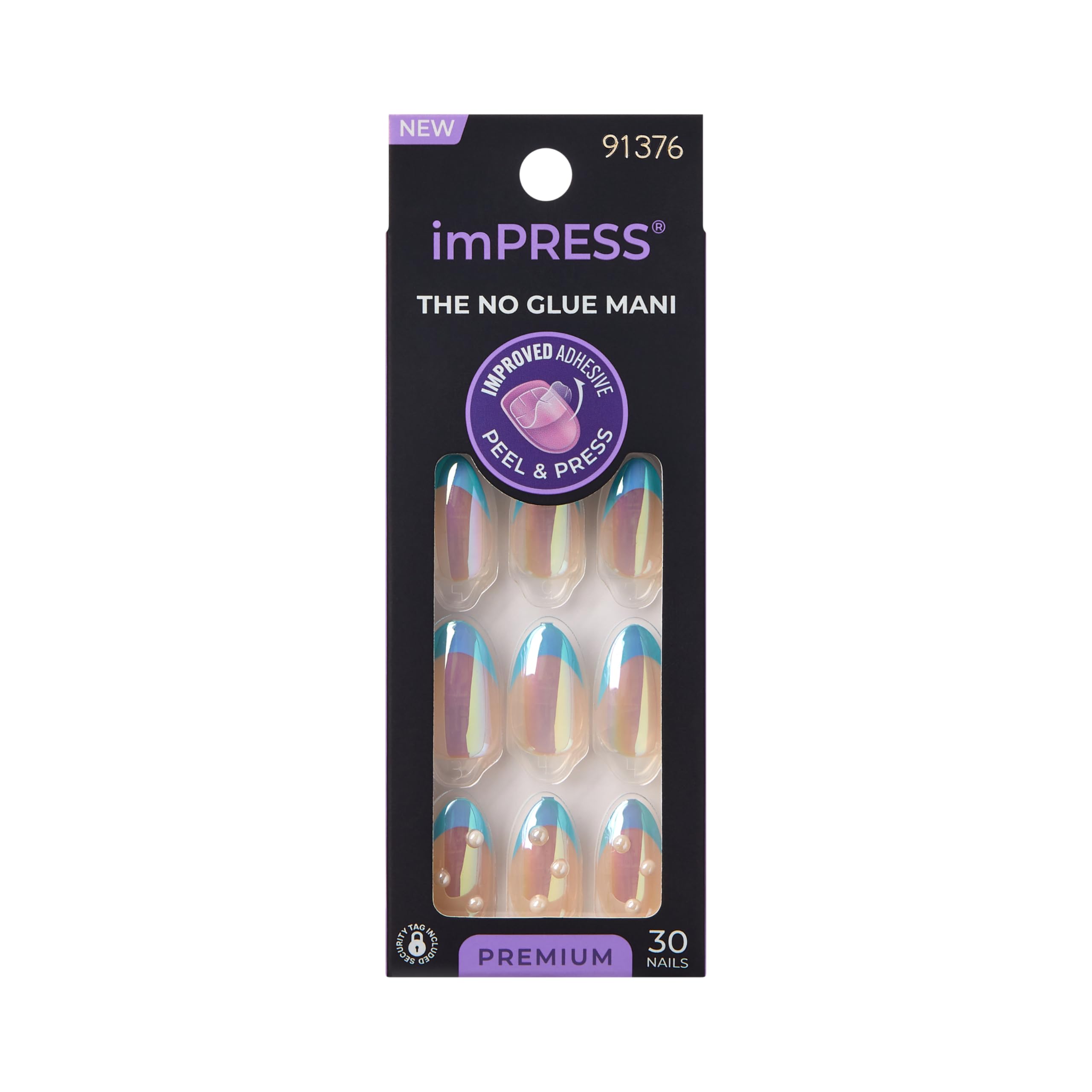 imPRESS front packaging showing Best Life blue almond nails and benefits