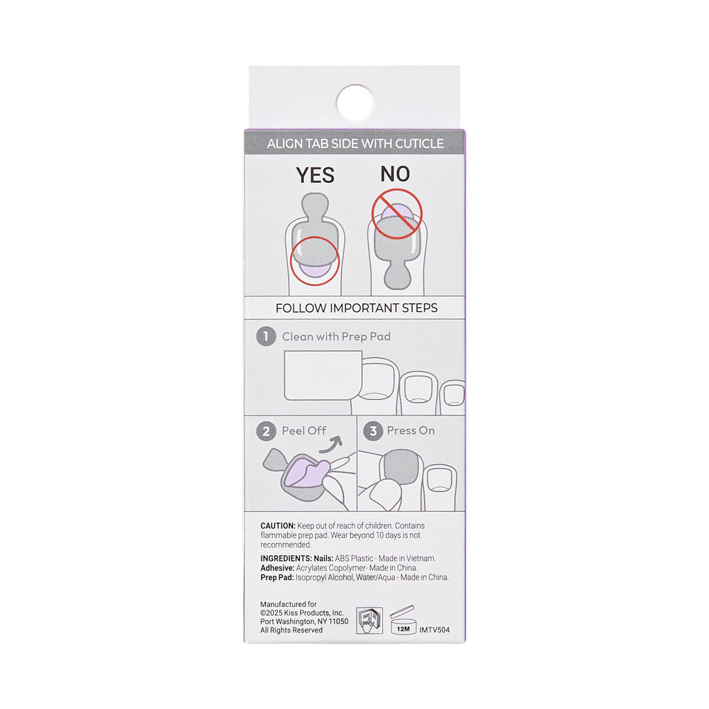 imPRESS kit packed in a purse illustrating travel-ready, on-the-go pedicure
