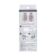 imPRESS box back label showing ingredient and product information