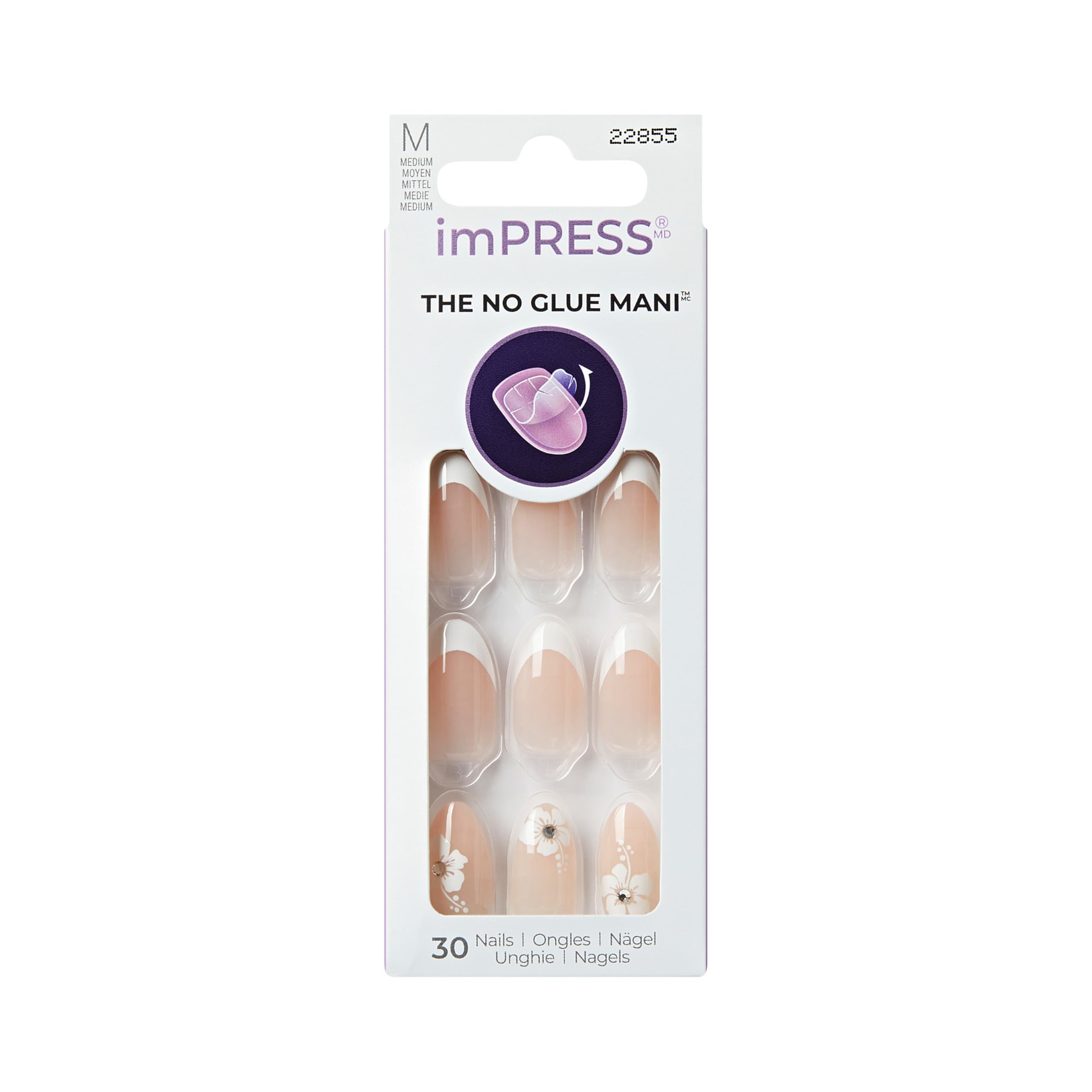 imPRESS front packaging showing Buttercup Shine kit and included tools for convenience