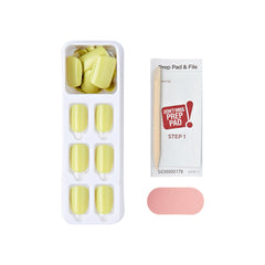 imPRESS nails being pressed on hand for quick no-glue application