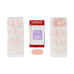imPRESS close-up of glossy gel finish highlighting salon-like shine benefit