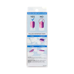 imPRESS application step with press-and-hold motion benefit: simple peel, press and go