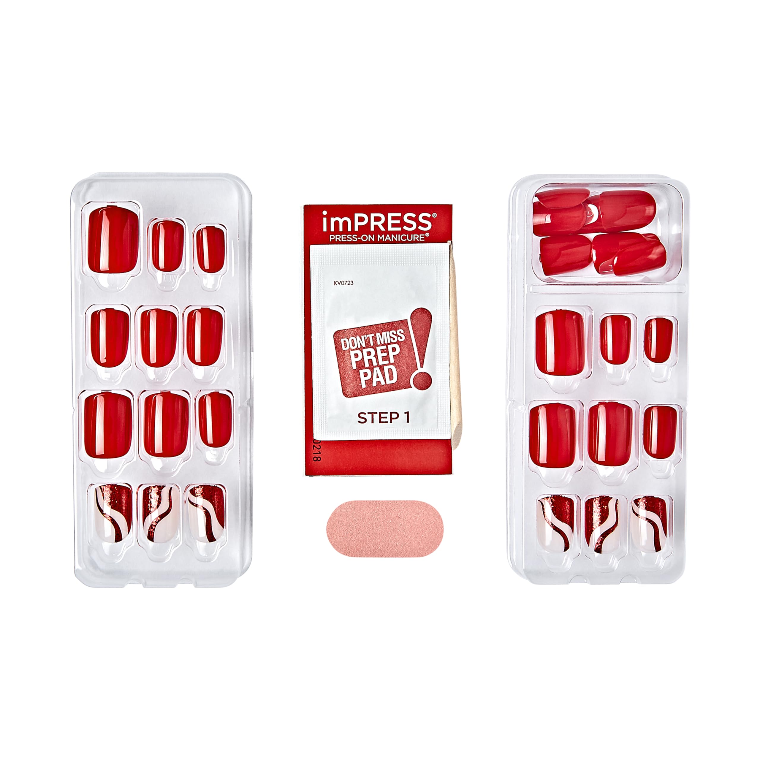 imPRESS mini file and manicure stick detail illustrating easy shaping