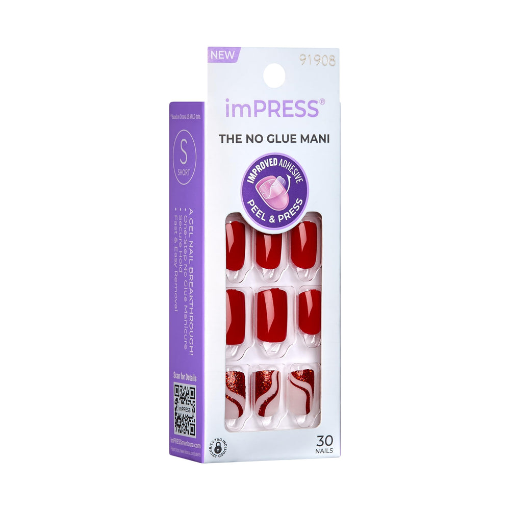 imPRESS lifestyle image of wearing red manicure for polished appearance