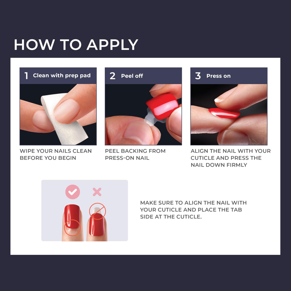 imPRESS close-up of single nail glossy finish highlighting salon-like shine